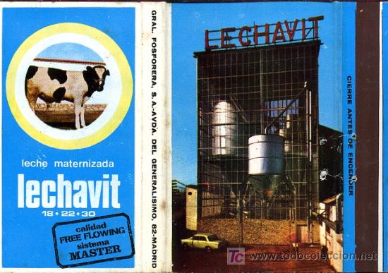 Cajas de cerillas: Cerillas - Lechavit, leche maternizada - Foto 1