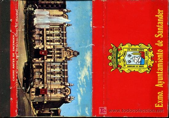 Cajas de cerillas: Cerillas - Santander. EXMO. AYUNTAMIENTO DE SANTANDER - Foto 1