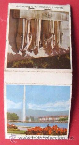 Cajas de cerillas: CAJA DE CERILLAS DE CARTERITA. SIN ESTRENAR. GINEBRA. A&Ntilde;OS 70. ENVIO GRATIS&iexcl;&iexcl;&iexcl;
