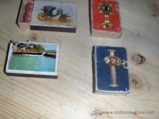 Cajas de cerillas: 4 CAJAS DE CERILLAS. - Foto 1