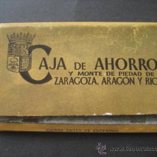 Cajas de Cerillas: ANTIGUA CAJA DE CERILLAS CAJA DE AHORROS Y MONTE DE PIEDAD DE ZARAGOZA ARAGON Y RIOJA.