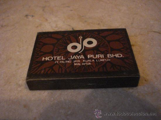 Caja De Cerillas Hotel Jaya Puri Bhd Kuala Lum Buy Old Matchboxes At Todocoleccion