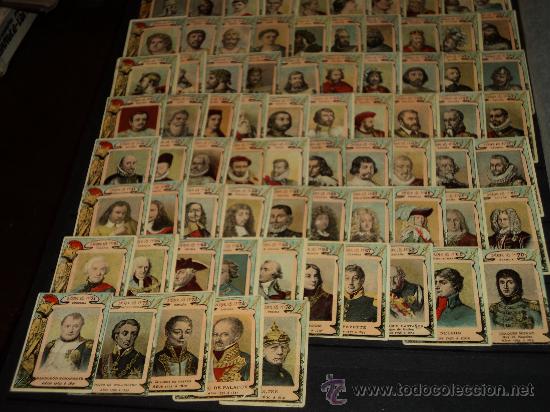 Streichholzschachteln: Lote de 75 fototipias de las cerillas de la serie 18 de reyes y hombres ilustres