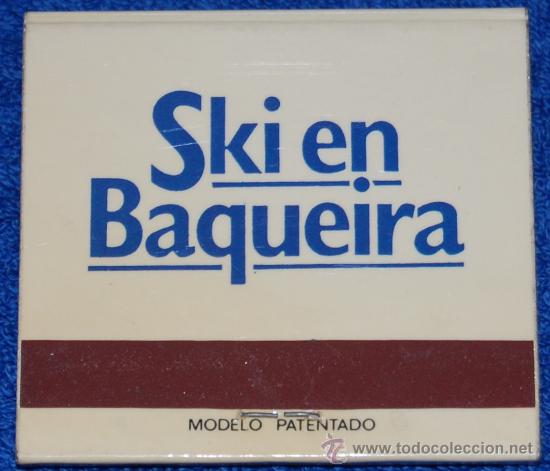 Cajas de Cerillas: Ski en Baqueira - Montarto - Publifosforos