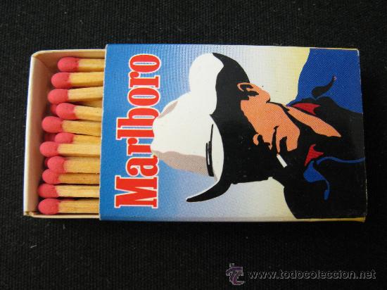 Cajas de cerillas: CAJA DE CERILLAS MARLBORO - Foto 2
