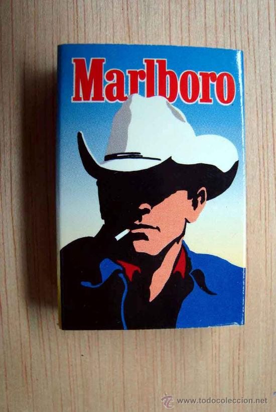 Cajas de cerillas: Caja de cerillas - Marlboro - Foto 1