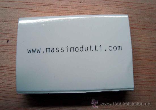 Cajas de cerillas: Caja cerillas - massimo dutti - Foto 2