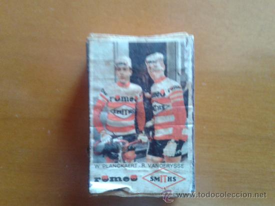 Cajas de cerillas: caja de cerillas ciclismo Willy Planckaert ganador etapas Tour Giro Vanderysse equipo Romeo-Smith's