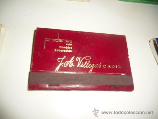 Cajas de cerillas: CAJA DE CERILLAS ANTIGUA PRODERCA - Foto 1