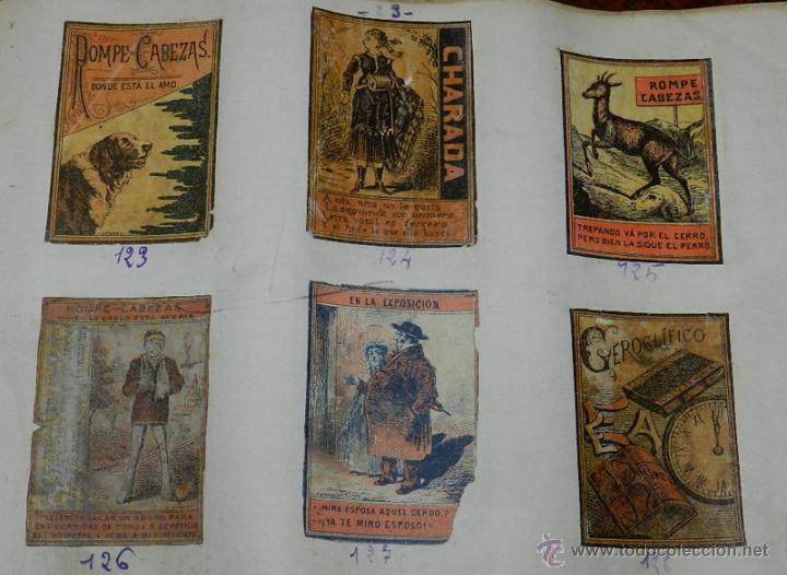 Matchboxes: HOJA CON ETIQUETAS DE CAJAS DE CERILLAS - ALLUMETTES ancienne &eacute;tiquette - OLD LABEL MATCHBOXES, DE M