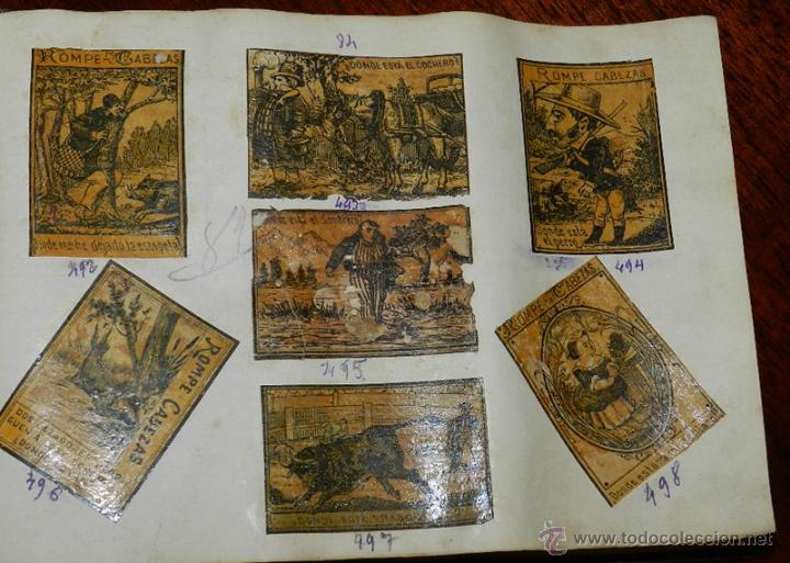 Matchboxes: HOJA CON ETIQUETAS DE CAJAS DE CERILLAS - ALLUMETTES ANCIENNE &eacute;TIQUETTE - OLD LABEL MATCHBOXES, DE M