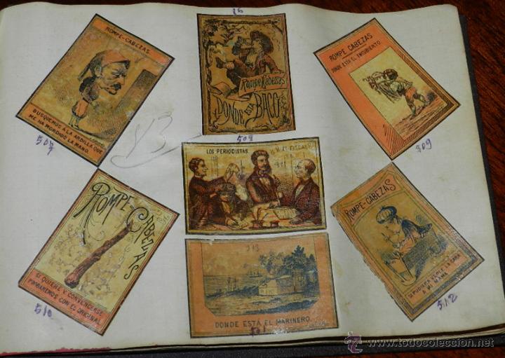 Matchboxes: HOJA CON ETIQUETAS DE CAJAS DE CERILLAS - ALLUMETTES ANCIENNE &eacute;TIQUETTE - OLD LABEL MATCHBOXES, DE M