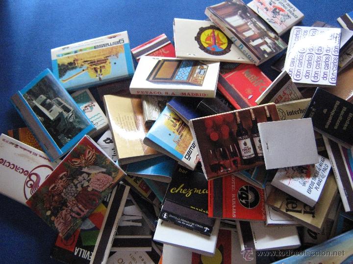 Cajas de cerillas: LOTE CON 110 CAJAS DE CERILLAS VARIADAS - Foto 2