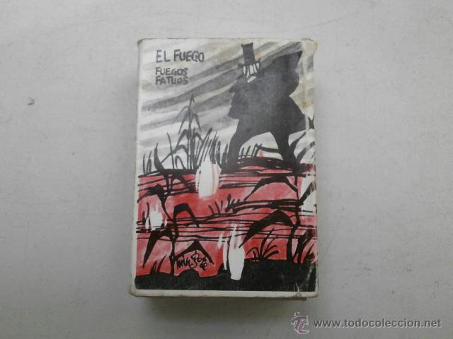 Bo&icirc;tes d'Allumettes: CAJA DE CERILLA EL FUEGO  CER-191 PEDIDO MINIMO 5&euro;