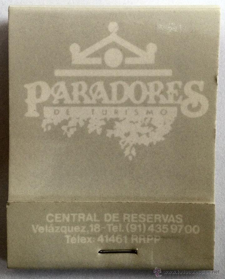 Cajas de cerillas: CAJA DE CERILLAS - PARADORES - Foto 1