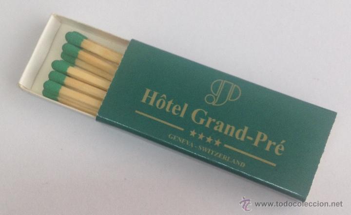 Cajas de cerillas: CAJA DE CERILLAS - H&Ocirc;TEL GRAND-PR&Eacute; - Foto 1