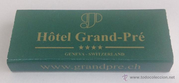 Cajas de cerillas: CAJA DE CERILLAS - H&Ocirc;TEL GRAND-PR&Eacute; - Foto 2