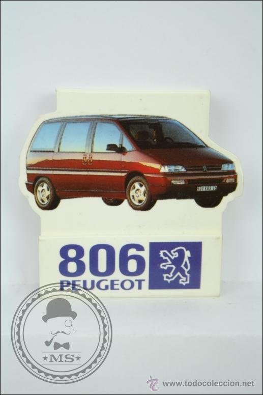 Cajas de Cerillas: Carterita Cerillas Troquelada - Publicidad Peugeot 806 - Con Cerillas - 5,5 x 5 Cm