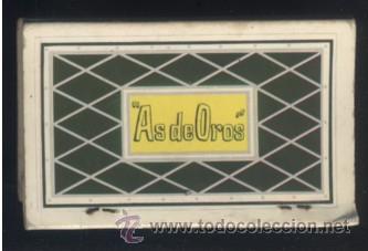 Cajas de Cerillas: CAJA DE CERILLA AS DE OROS PEDIDO MINIMO 5&euro; CER-1400