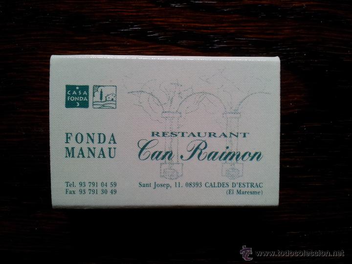 Cajas de cerillas: caja cerillas rte can raimon - Foto 1