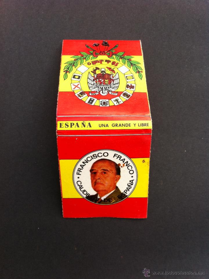 Cajas de cerillas: CERILLAS (FRANCISCO FRANCO) - Foto 1