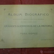 Cajas de Cerillas: SERIE 18 ALBUM 75 FOTOTIPIAS CAJAS DE CERILLAS GRANDES GUERREROS DE LA HISTORIA - COMPLETO ROMOS