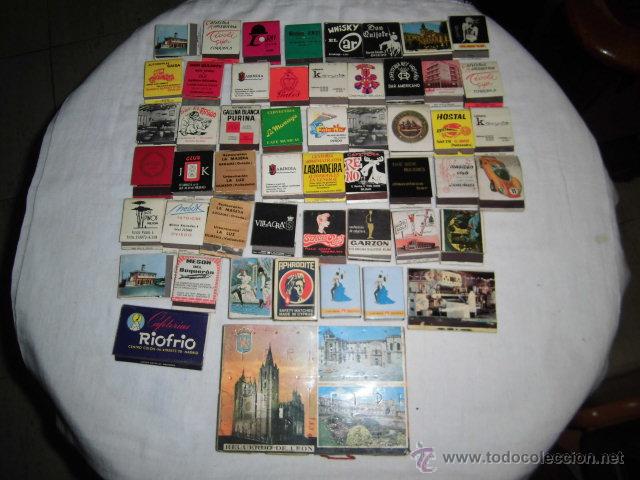 Cajas de cerillas: LOTE DE 52 CAJAS DE CERILLAS - Foto 1