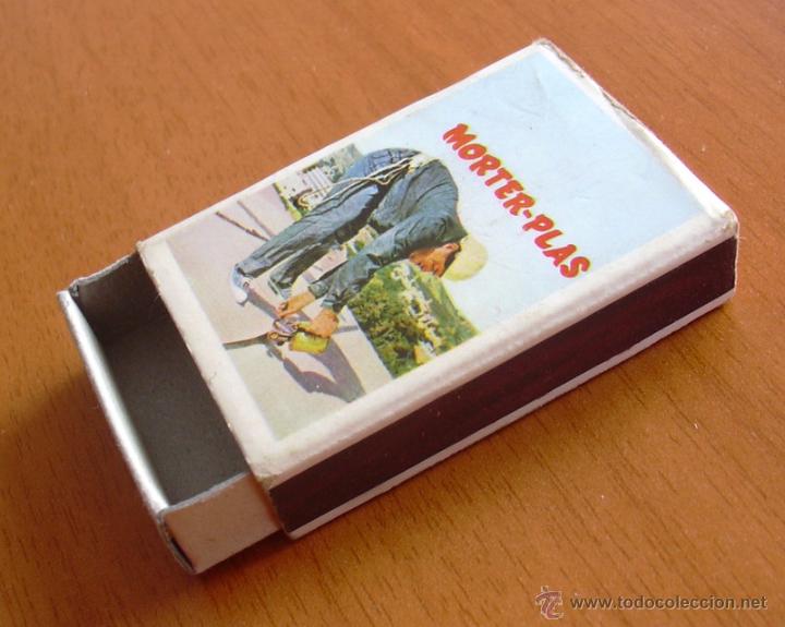 Cajas de Cerillas: Caja de cerillas - Publicidad, Morter-Plas - F&oacute;sforos del Pirineo