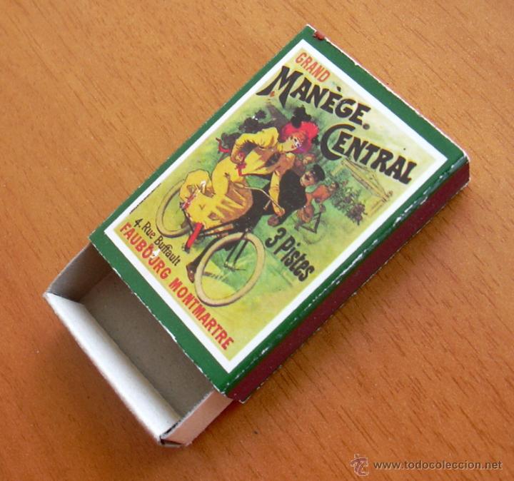 Cajas de Cerillas: Caja de cerillas - Carteles de bicicletas n&ordm; 2 - F&oacute;sforos del Pirineo