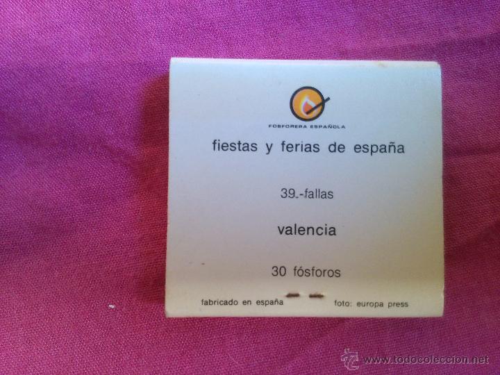Cajas de cerillas: Fallas de Valencia - Foto 2