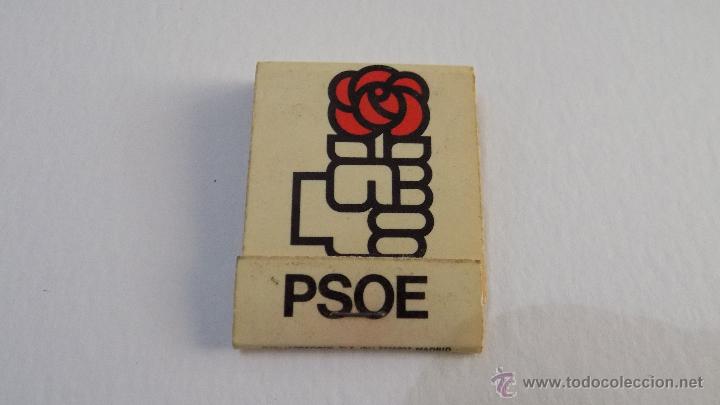 Cajas de cerillas: Caja de cerillas del PSOE - Foto 1