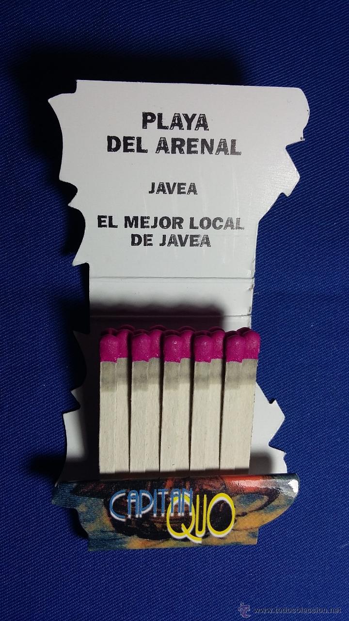 Cajas de cerillas: Caja de cerillas bar Capitan Quo - Foto 3