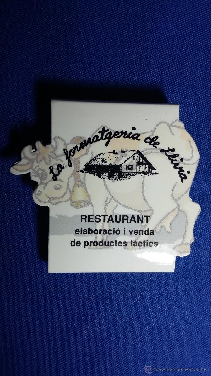 Cajas de cerillas: Caja de cerillas Restaurante La Formatgeria - Foto 2