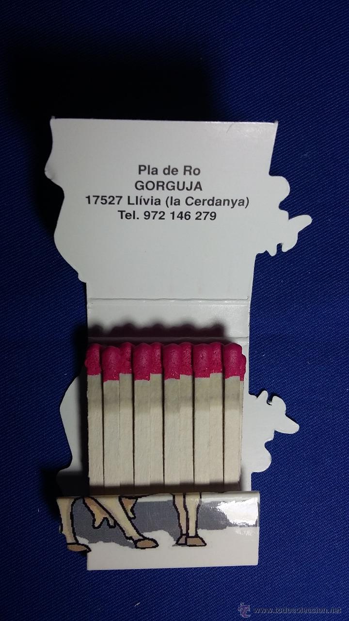 Cajas de cerillas: Caja de cerillas Restaurante La Formatgeria - Foto 3
