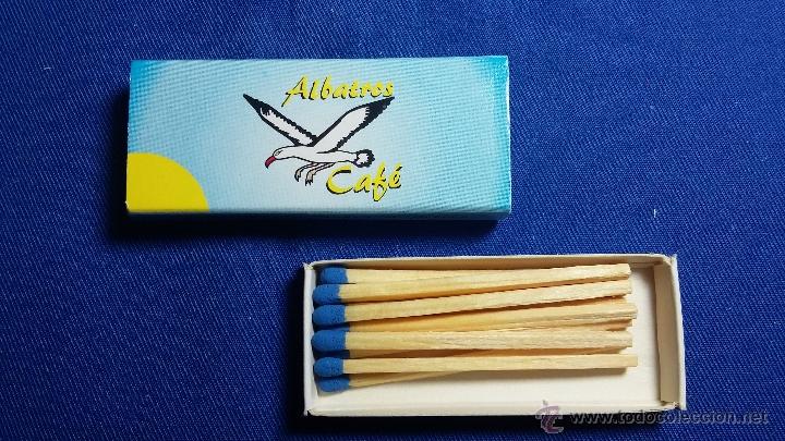 Cajas de cerillas: Caja de cerillas Albatros Cafe - Foto 1