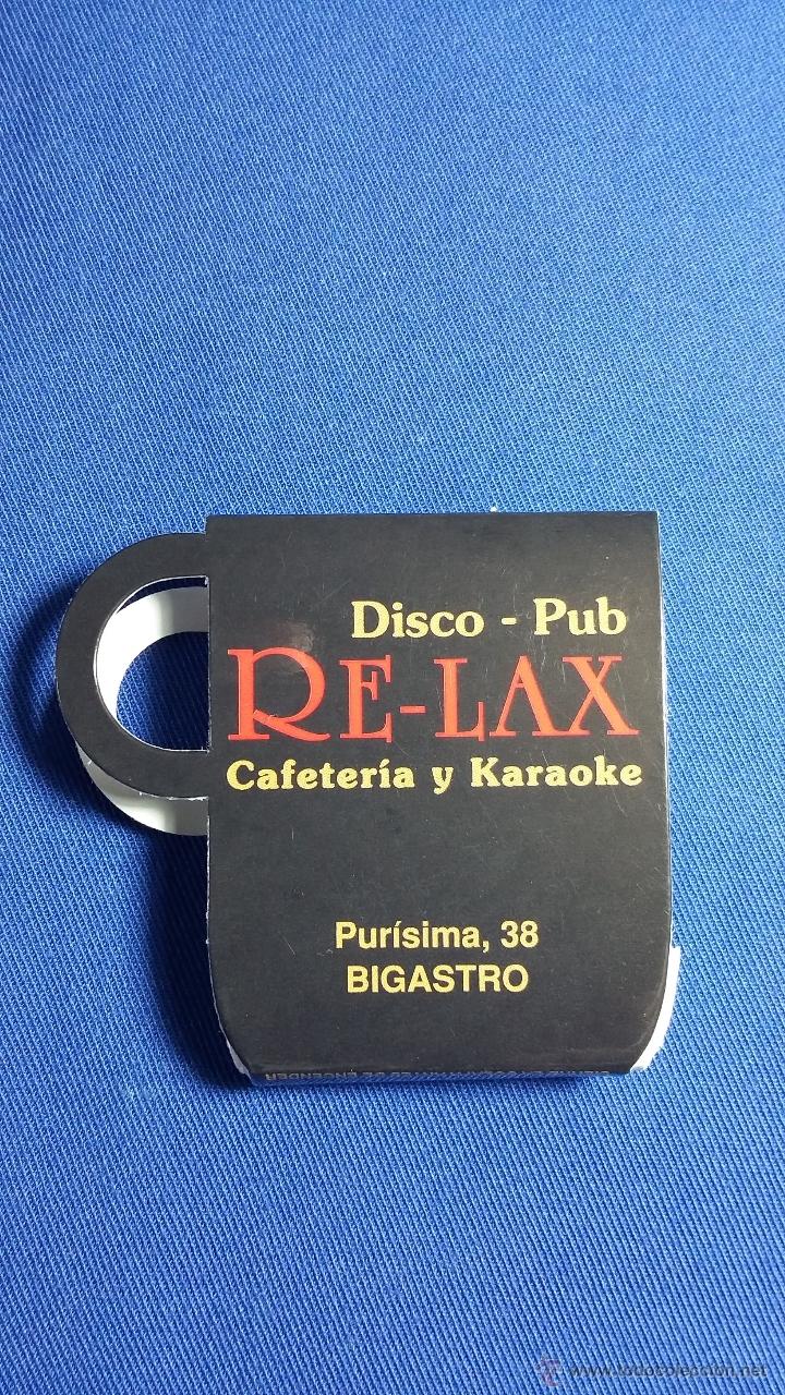 Cajas de cerillas: Caja de cerillas Cafe Relax - Foto 2