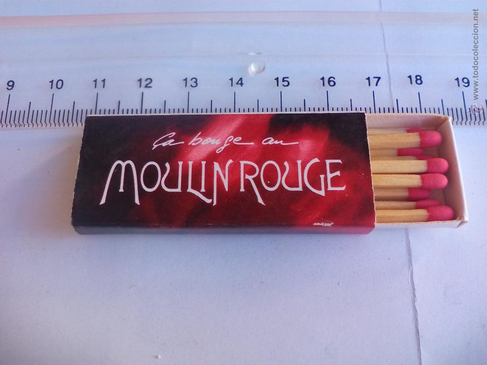 Cajas de cerillas: Caja de cerillas Moulin rouge, Cabaret Dancint. Ginebra, Suiza.. Matchbox. D'allumettes