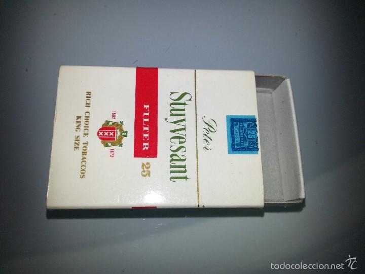 Paquete de cigarrillos Peter Stuyvesant coinciden con Caja Vintage australiano paquete de cerillas 