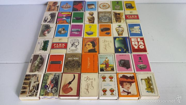 Cajas de cerillas: LOTE DE 42 CAJAS DE CERILLAS PUBLICITARIAS - SIN USO