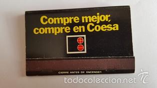 Cajas de cerillas: - CAJA DE CERILLAS - C O E S A -   SIN USO - - Foto 2
