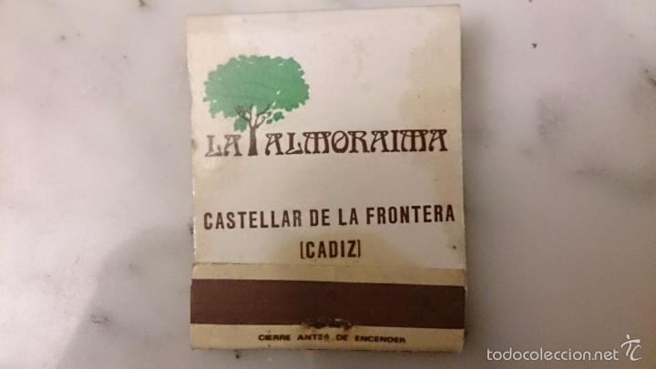 Cajas de cerillas: Caja de cerillas La Almoraima - Foto 1