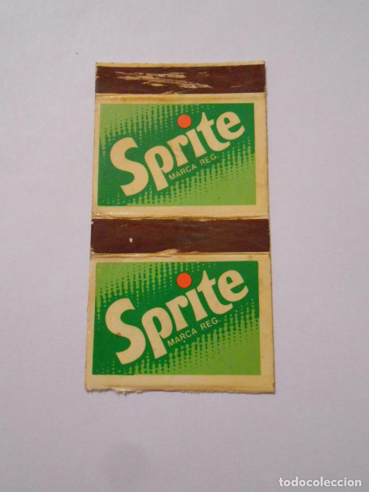 Cajas de cerillas: CAJA DE CERILLAS BEBIDA SPRITE. TDKP8 - Foto 1