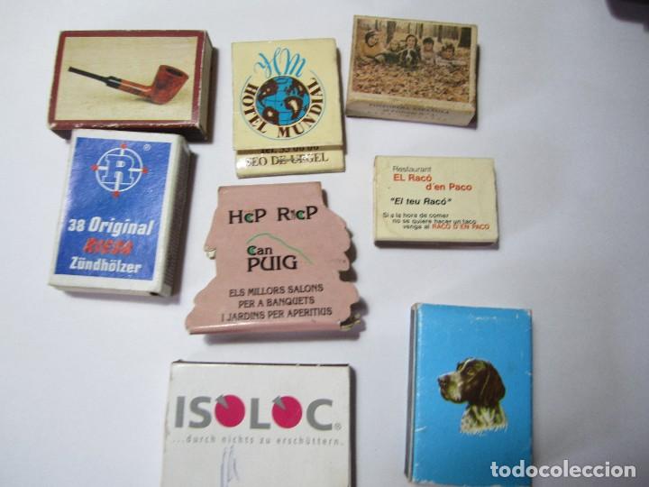 Cajas de cerillas: lote 8 cajas de cerillas - Foto 1