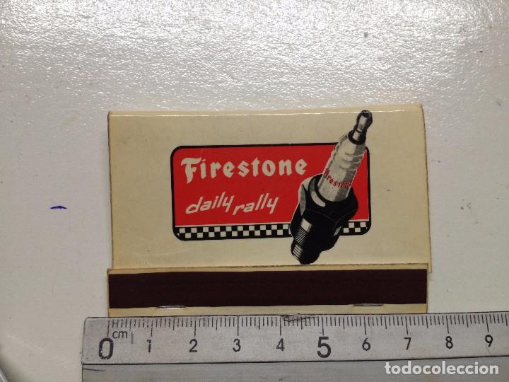 Cajas de cerillas: CAJA CERILLAS FIRESTONE (m) - Foto 1