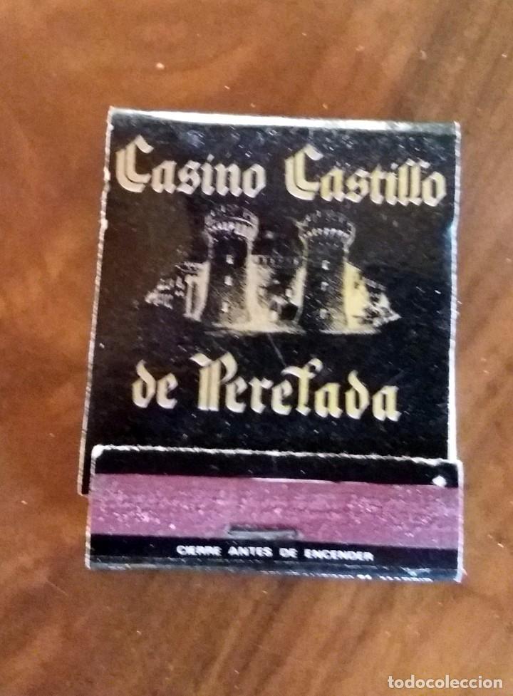 Matchboxes: CARTERITA DE CERILLAS PUBLICITARIA - CASTILLO DE PERELADA