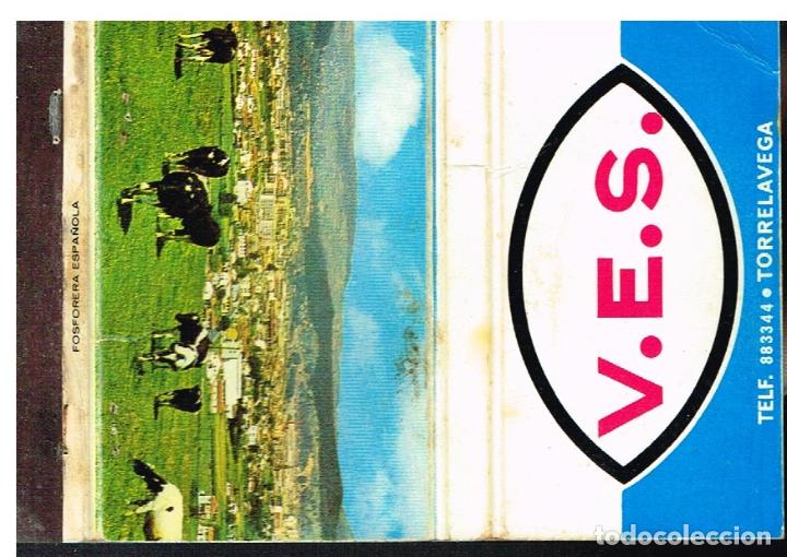 Cajas de cerillas: CERILLAS - SANTANDER. TORRELAVEGA - V.E.S. - Foto 1