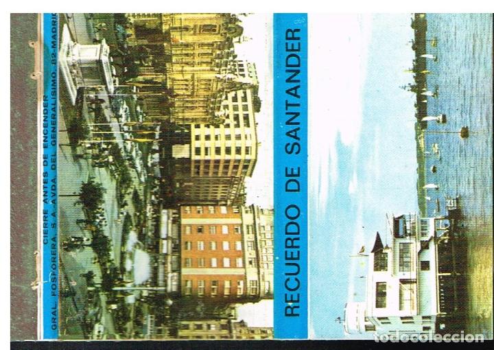Cajas de cerillas: CERILLAS - SANTANDER. RECUERDO DE SANTANDER - Foto 1