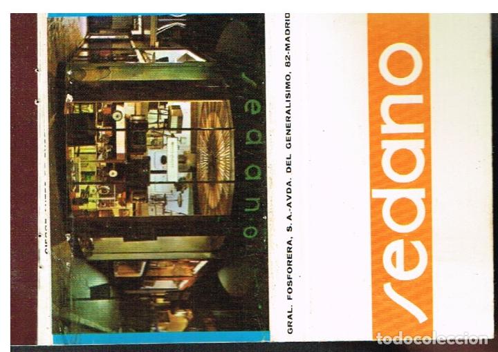 Cajas de cerillas: CERILLAS - SANTANDER. SEDANO - Foto 1