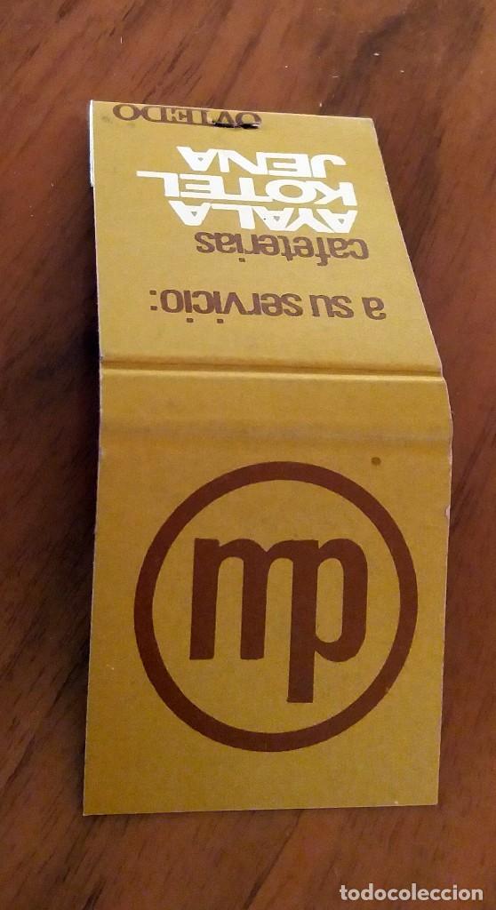 Cajas de cerillas: CARTERITA DE CERILLAS ANTIGUA - CAFETER&Iacute;AS AYALA KOTEL JENA -MP - OVIEDO