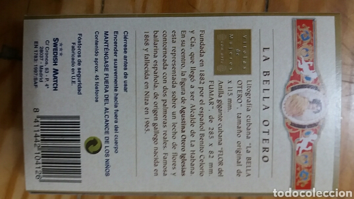 Cajas de cerillas: Cajas de cerillas de VITOLAS - Foto 3